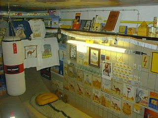 Meine Camelsammlung in der Garage
